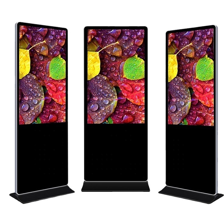 49 inch Floor stand Touch Screen totem Lcd Display AIO Digital Signage Kiosk Educational Publicity Screen