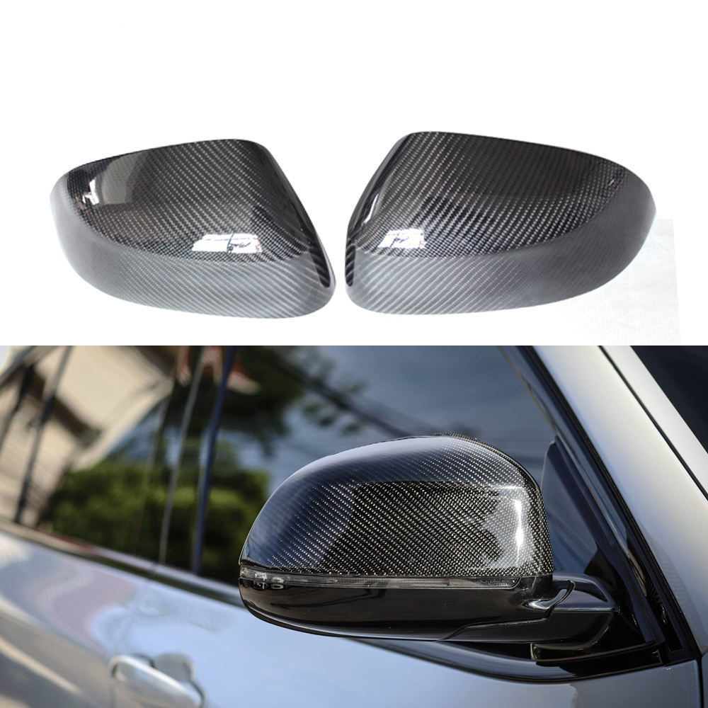 Auto Carbon Parts Dry Carbon Fiber OEM style Replacement Mirror Cover Replacement for BMW