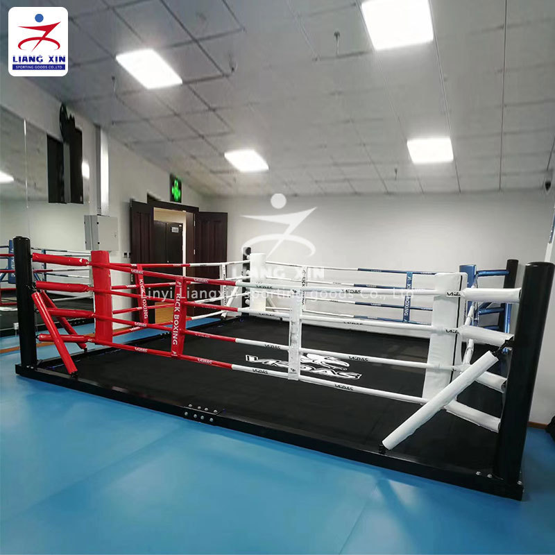 6m mini floor boxing wrestling ring with top quality boxing ring