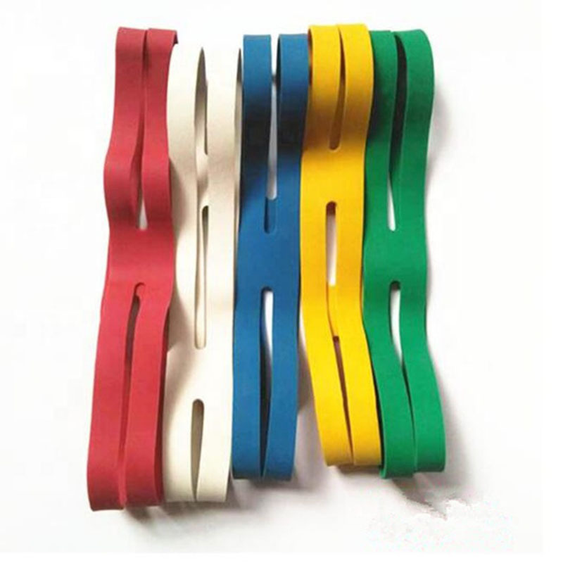 Customised Elastic Silicone Rubber H Cross Band Natural X Rubber Band For Book