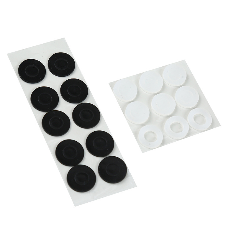 Custom Self Adhesive Backed EVA Felt Rubber Anti Slip Foam Pad Gasket Ring Silicone Rubber Bumper Pads