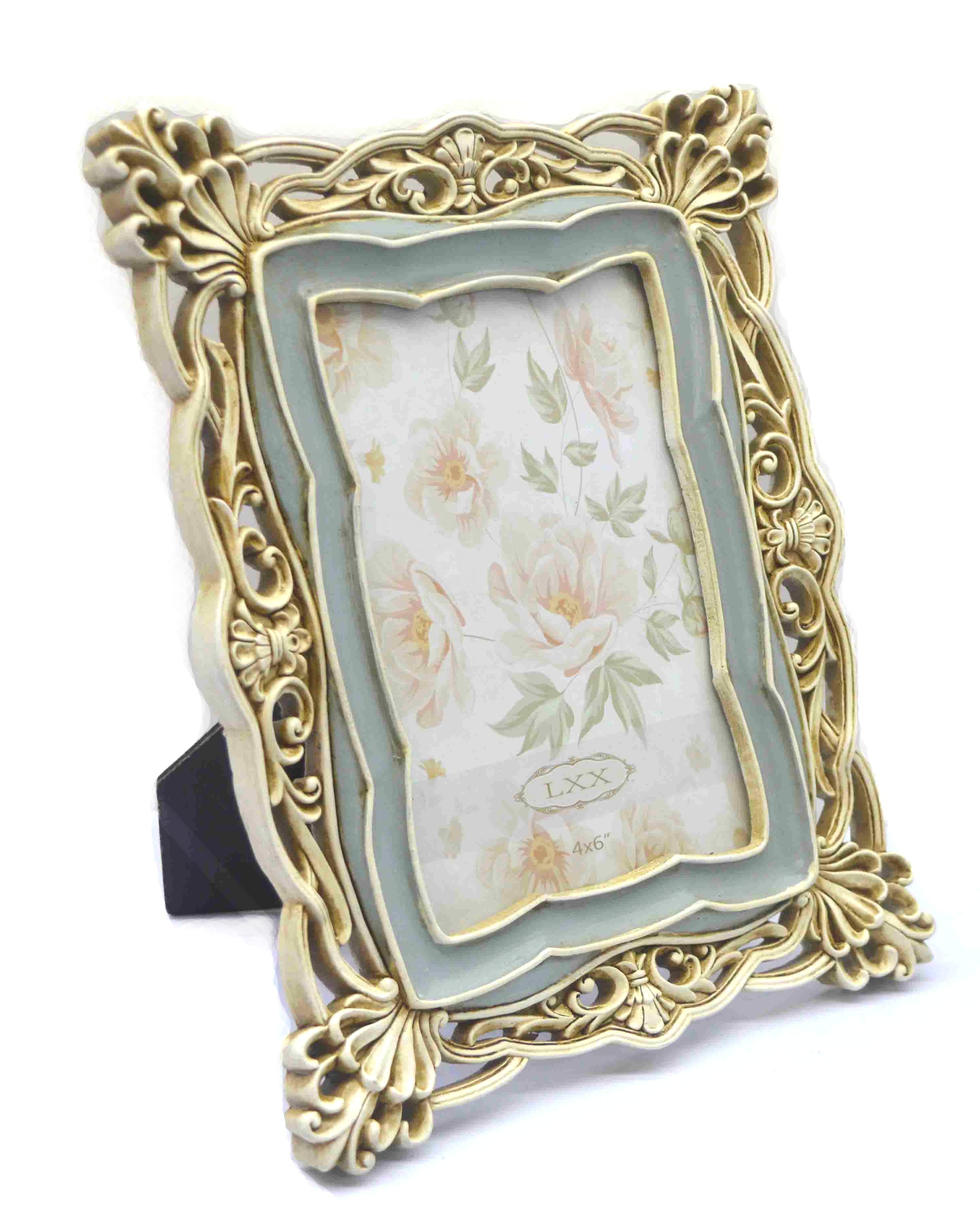 Clear customized acrylic wedding decoration picture photo frame