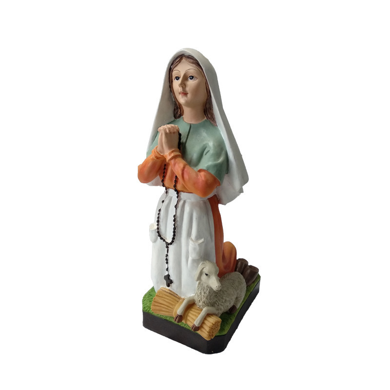 Catholic resin virgom Mary religious statue for sale