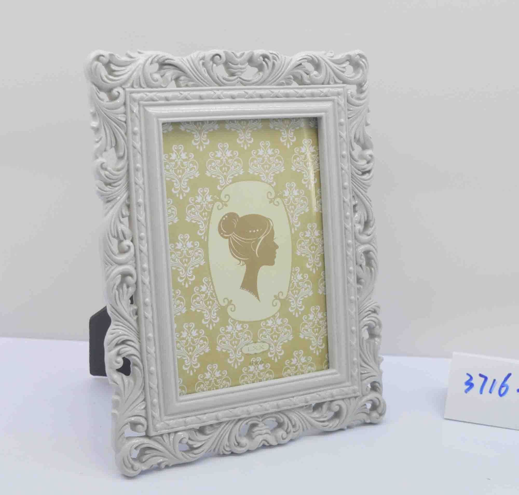 Vintage wedding resin antique photo picture frame 4x6