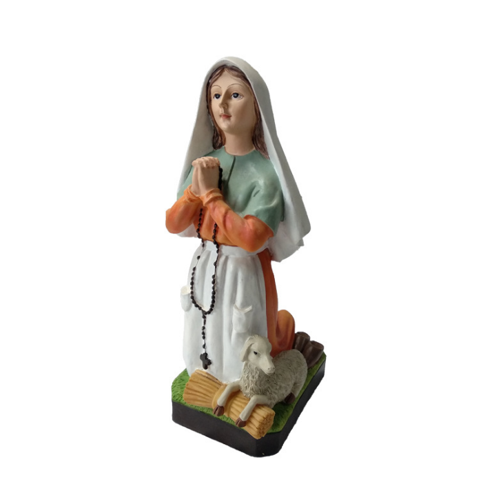 Catholic resin virgom Mary religious statue for sale