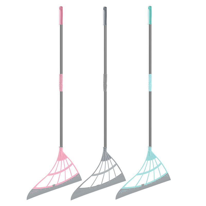 Multifunction Brooms And Magic Broom Wiper Floor Scraper For Hair Remover Dust Cleaning Magic Silicone Broom