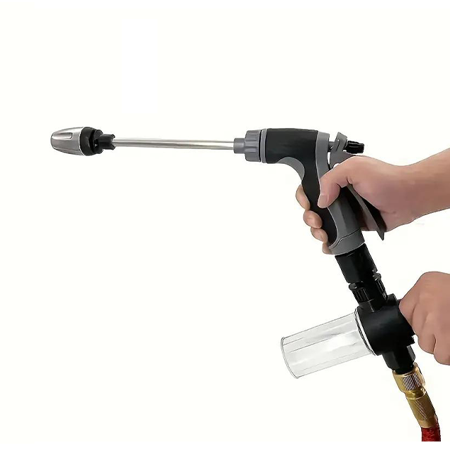 Hot Sale Car Wash Foam Gun Garden Hose Nozzle Foam Dispenser For Cleaning Patio Pet Bathing