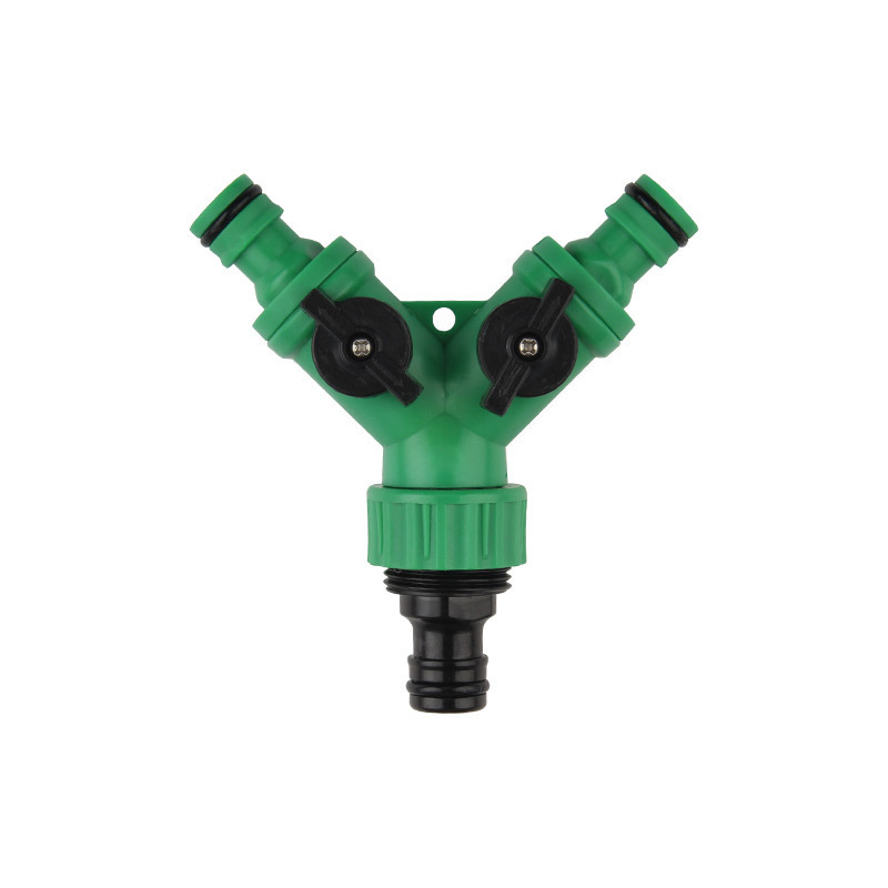 Factory Direct Sell High Quality Faucet Tap Connector 2 Way Garden Hose Splitter