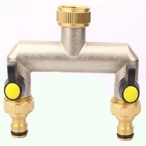 Factory Direct Sell  Quick Coupling Adapter Connector Garden Water Tap Connector Hose Water Splitter