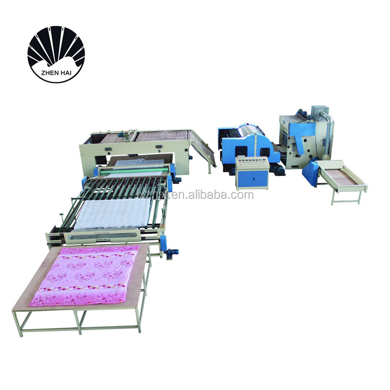 Factory direct selling Quilt Production Line of bedding and covering HFJ-88 Quilt Production Line Quilt Making Machine