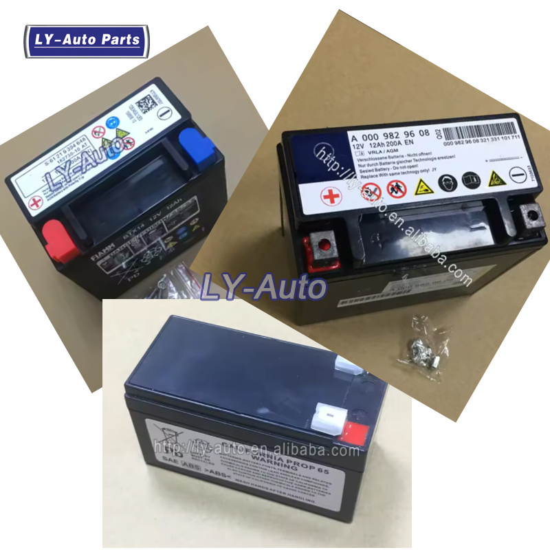 Replacement Car Electric System NEW Starter Battery Dry Charged 12V 70Ah 720A OEM 61216805461 For BMW Parts