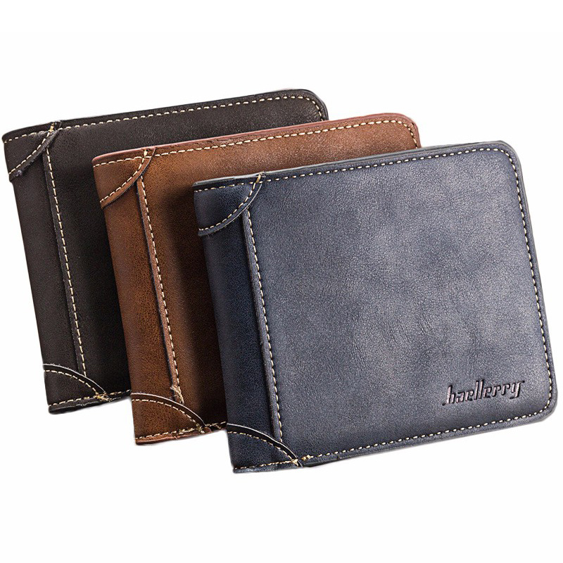 BW4002 Top Brand Wallets Multipurpose Baellery Mens Leather Wallet For Men