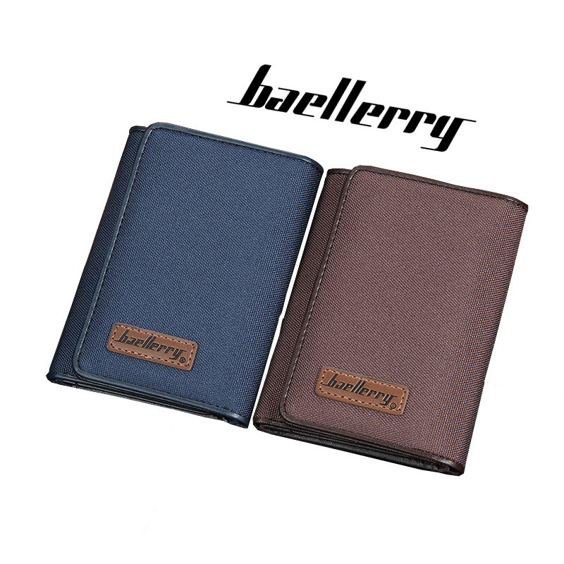 Baellerry Business Men Wallets Foldable High Quality Oxford Luxury Wallet