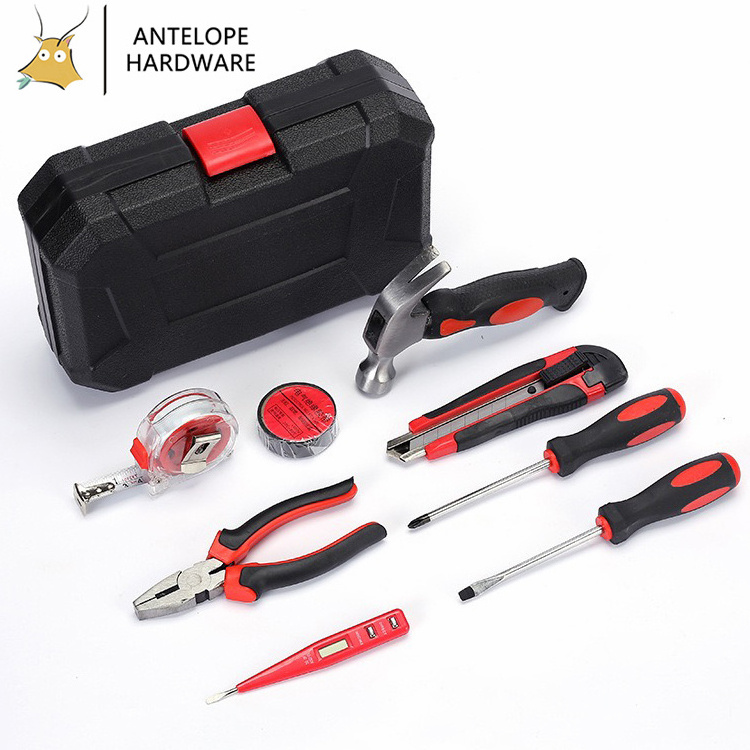 9PCS Classic Style  Professional Mechanic  Box Package Tool Sets Tool Kit Set