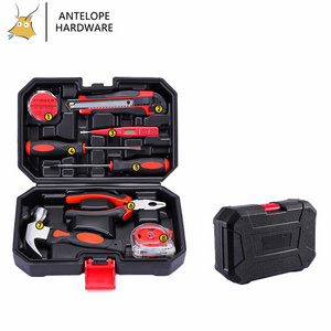 9PCS Classic Style  Professional Mechanic  Box Package Tool Sets Tool Kit Set