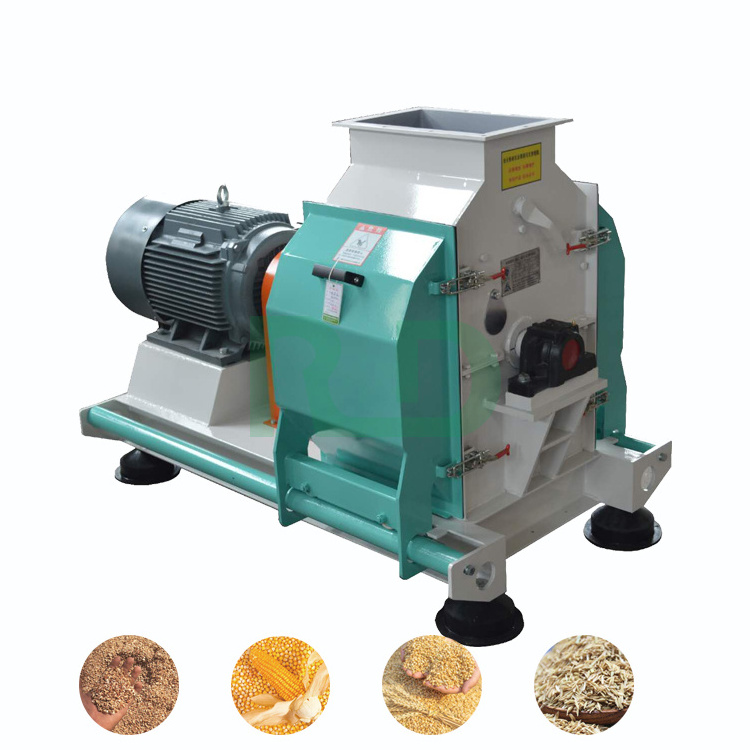 Large capacity hammer mill  Siemens automatic motor biomass wood chips crusher Sugarcane bagasse grinding machine