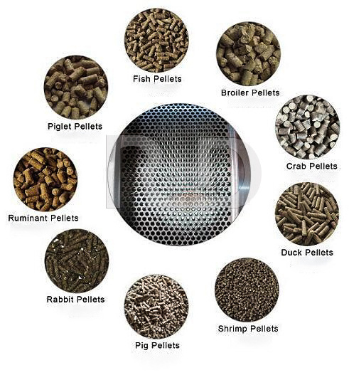 Factory Direct Spare Parts Of Pellet Mill Ring Dies Rollers Assembly Ring Die For Wood Pellets Mills