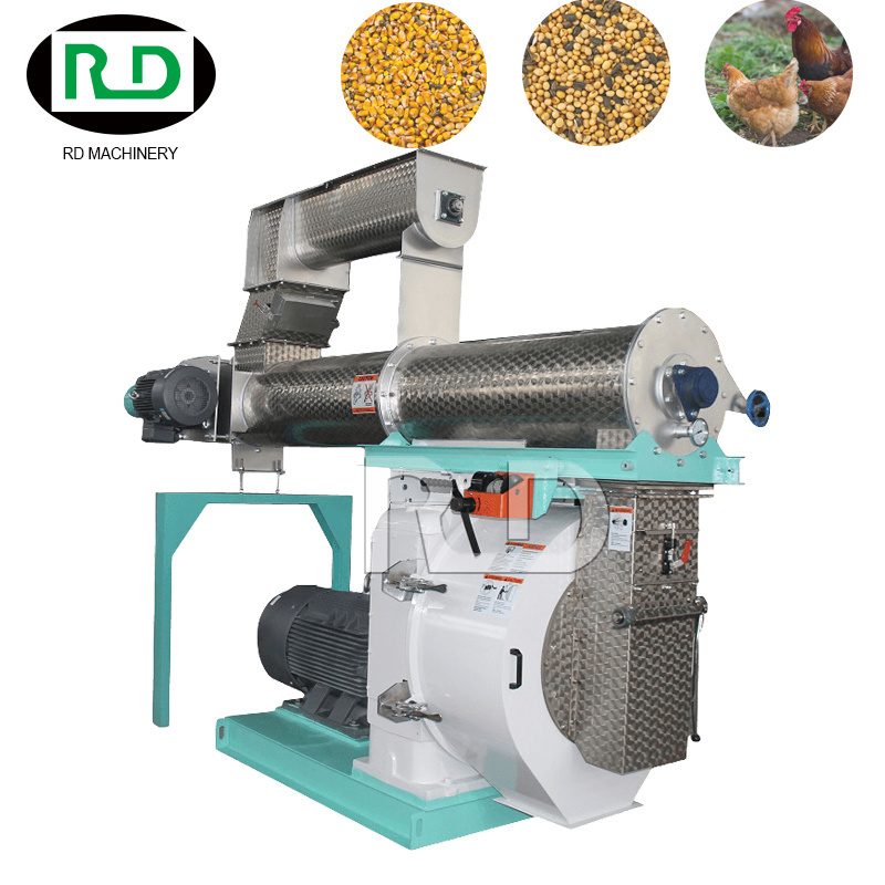 2024 HOT sale automatic ustomizable Designed Pellet Machine 55KW RD350  Animal Feed Pellet Machine