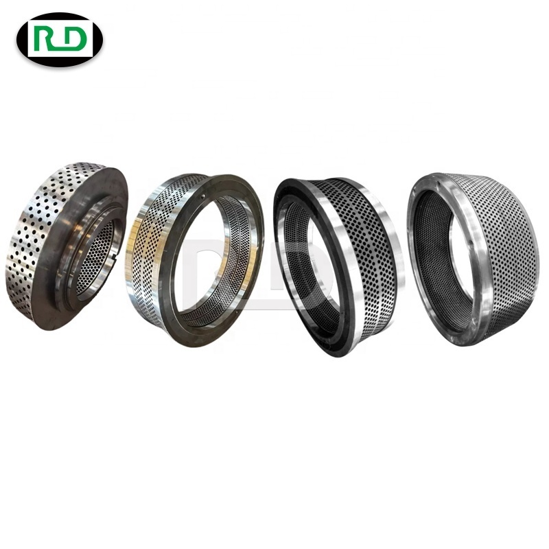 Factory Direct Spare Parts Of Pellet Mill Ring Dies Rollers Assembly Ring Die For Wood Pellets Mills