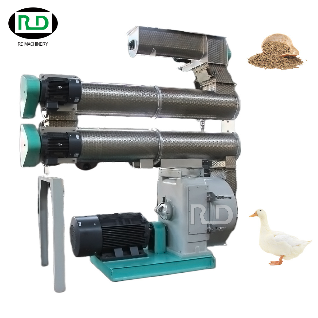 2024 HOT sale automatic ustomizable Designed Pellet Machine 55KW RD350  Animal Feed Pellet Machine