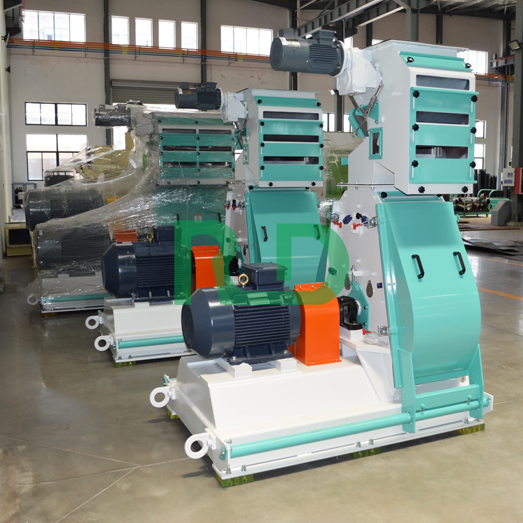 2024 HOT SALE Rongda 3-4T/H Stainless Steel Grain Sorghum Hammer Mill Feed Grinding Machine