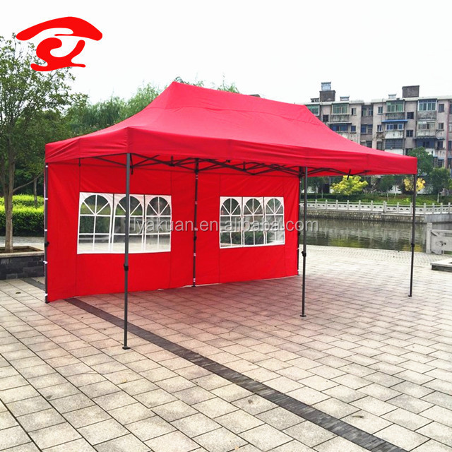 Top Value Second Hand Red Color 10x20 Luxury Safari Tent For Sale