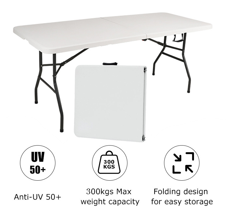 Outdoor Folding Camping Picnic Table Portable Light Hpl Outdoor Table Top Outdoor Coffee Table Modern