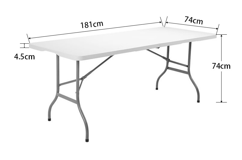 2 In 1 Folding Mdf Bbq Table, Outdoor Camping Outdoor Foldable Table Outdoor Banquet Tables