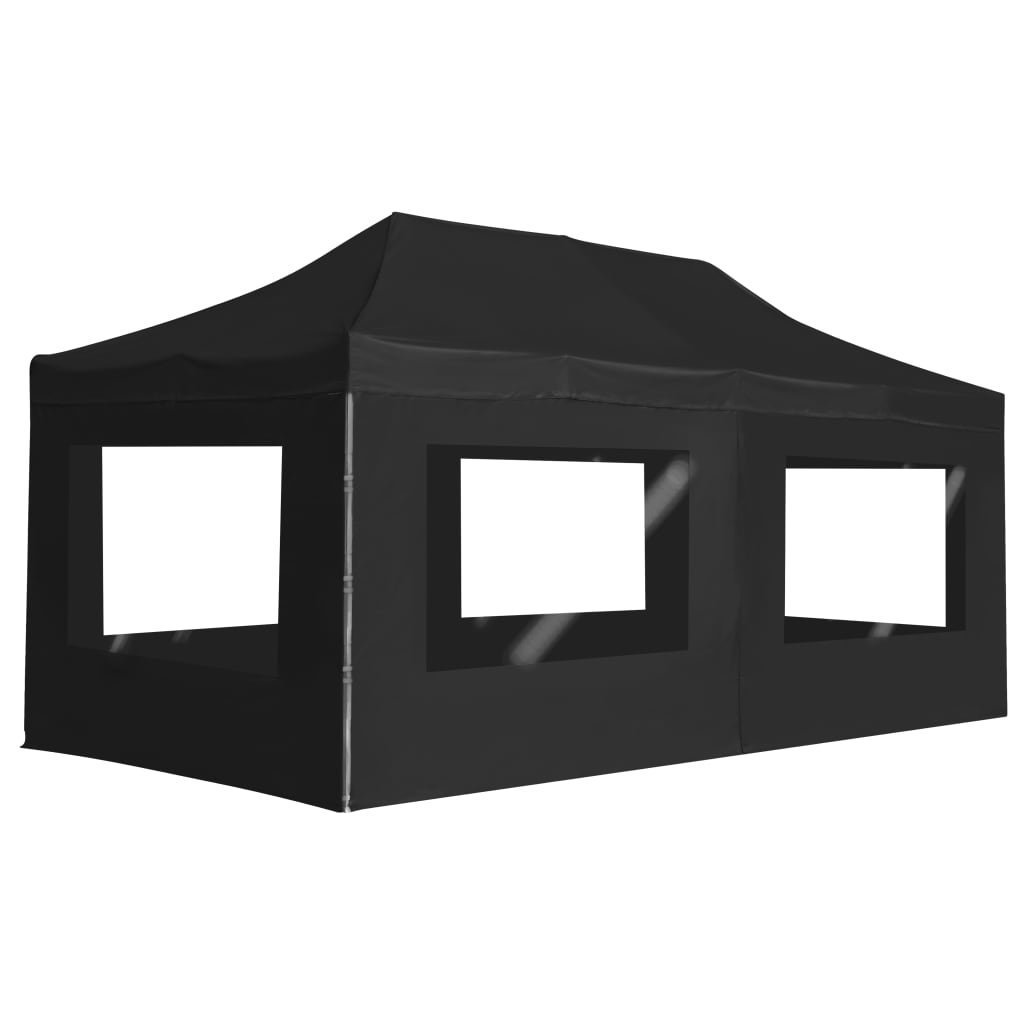 10X20FT Outdoor Canopy Portable Gazebo Trade Show Pop Up Roof Top Tent with Walls