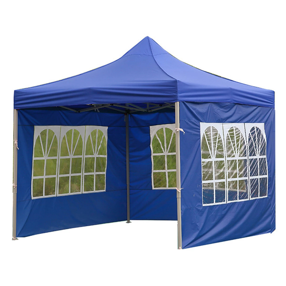 Akuan 10x10 Pop Up Canopy Commercial Instant Shelter Canopy with Removable Sidewalls