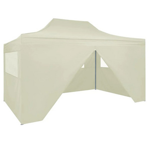 Foldable Tent Pop-Up with 4 Side Walls 3x4.5m 10x15 Trade Show LINYI AKUAN Tent Custom Color