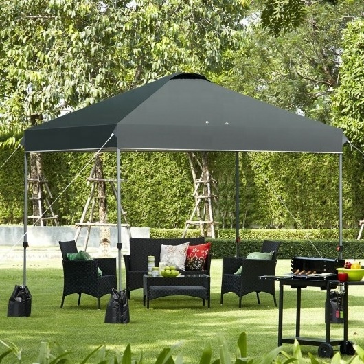 10x10ft Pop Up Canopy Top Replacement Tent Sunshade Outdoor Gazebo Sunshade Tent Cover with Hook