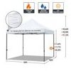 Wholesale 10x10 Pop Up Tent Instant Outdoor Canopy Portable Shade Folding Tent With Carry Bag