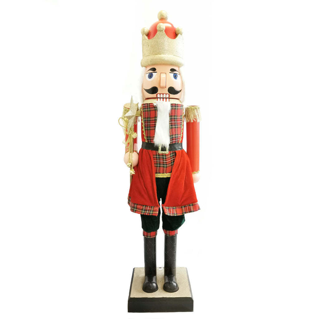 stocking 160cm Musical Animated Moving Nutcracker Sings Jingle Bells Christmas Decoration life size nutcracker soldier