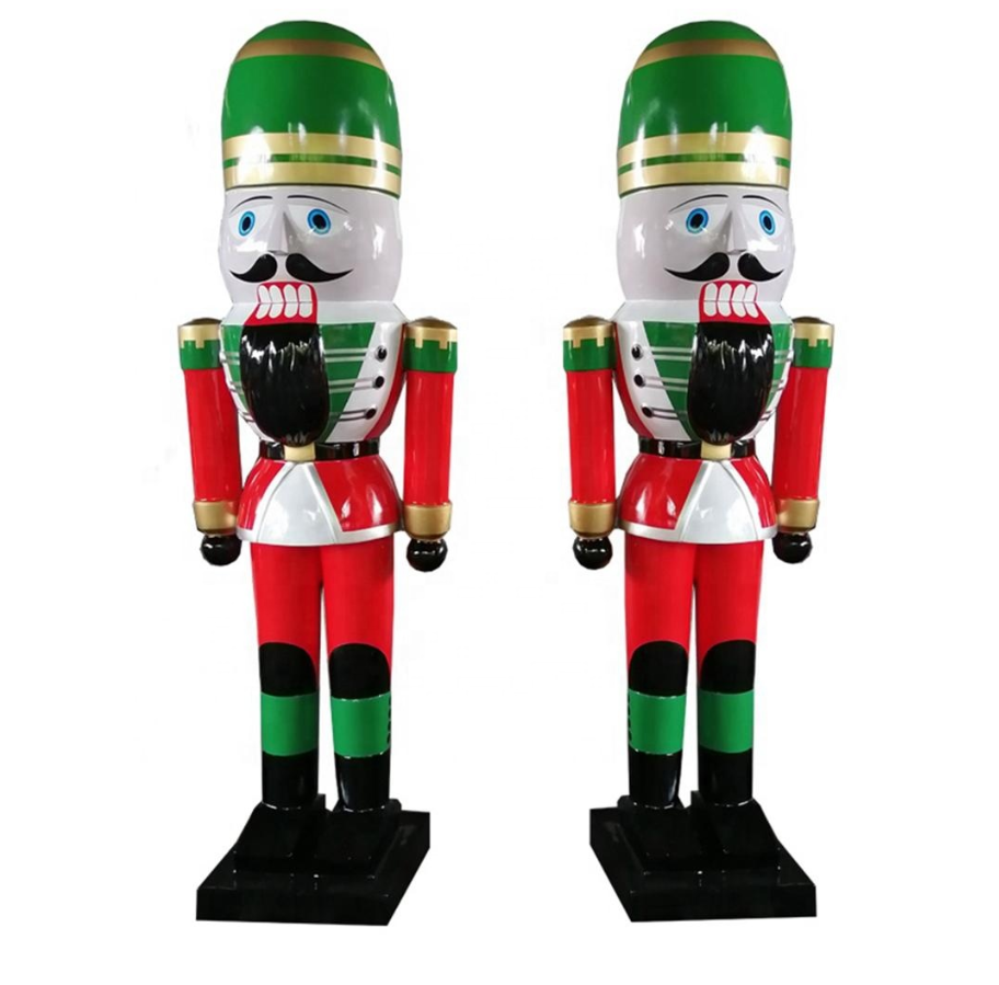 Commercial Navidad decor nativity items Products large ornaments figurines giant life size Christmas nutcracker soldier