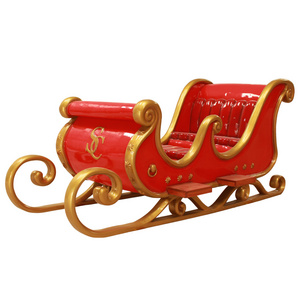 Commercial Navidad decor Projector large figurine toys ornaments large outdoor Christmas life size santa sleigh for sale