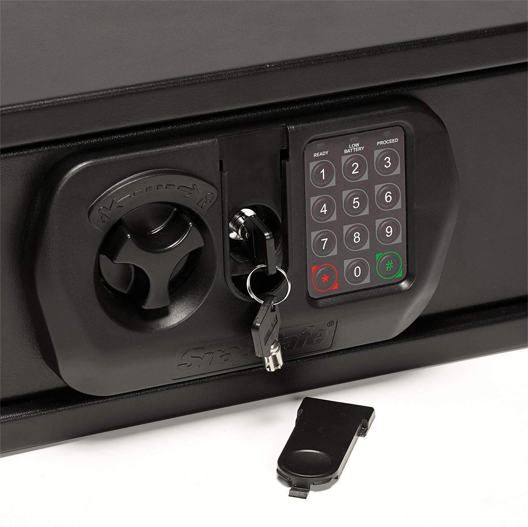 Hidden small digital password drawer safe box under bed safe