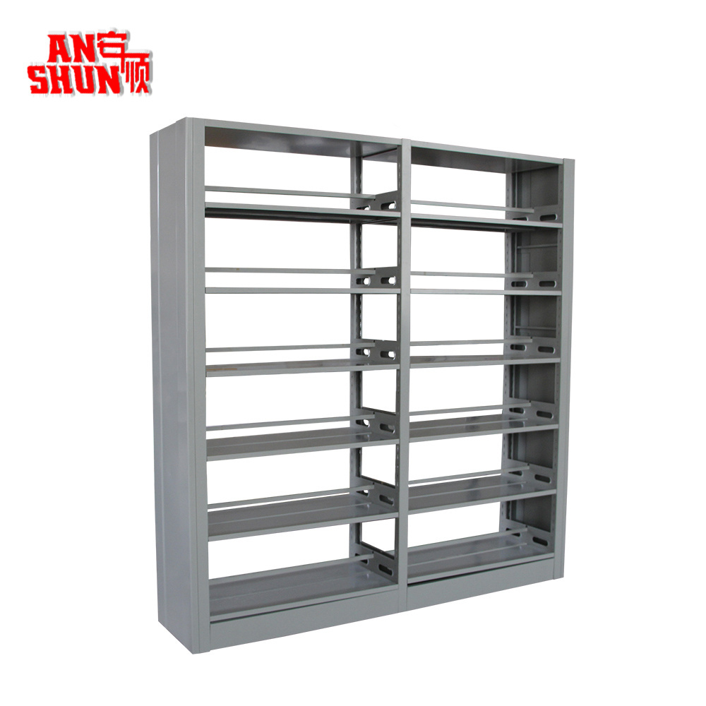 Modern design steel school furniture used library bookcases