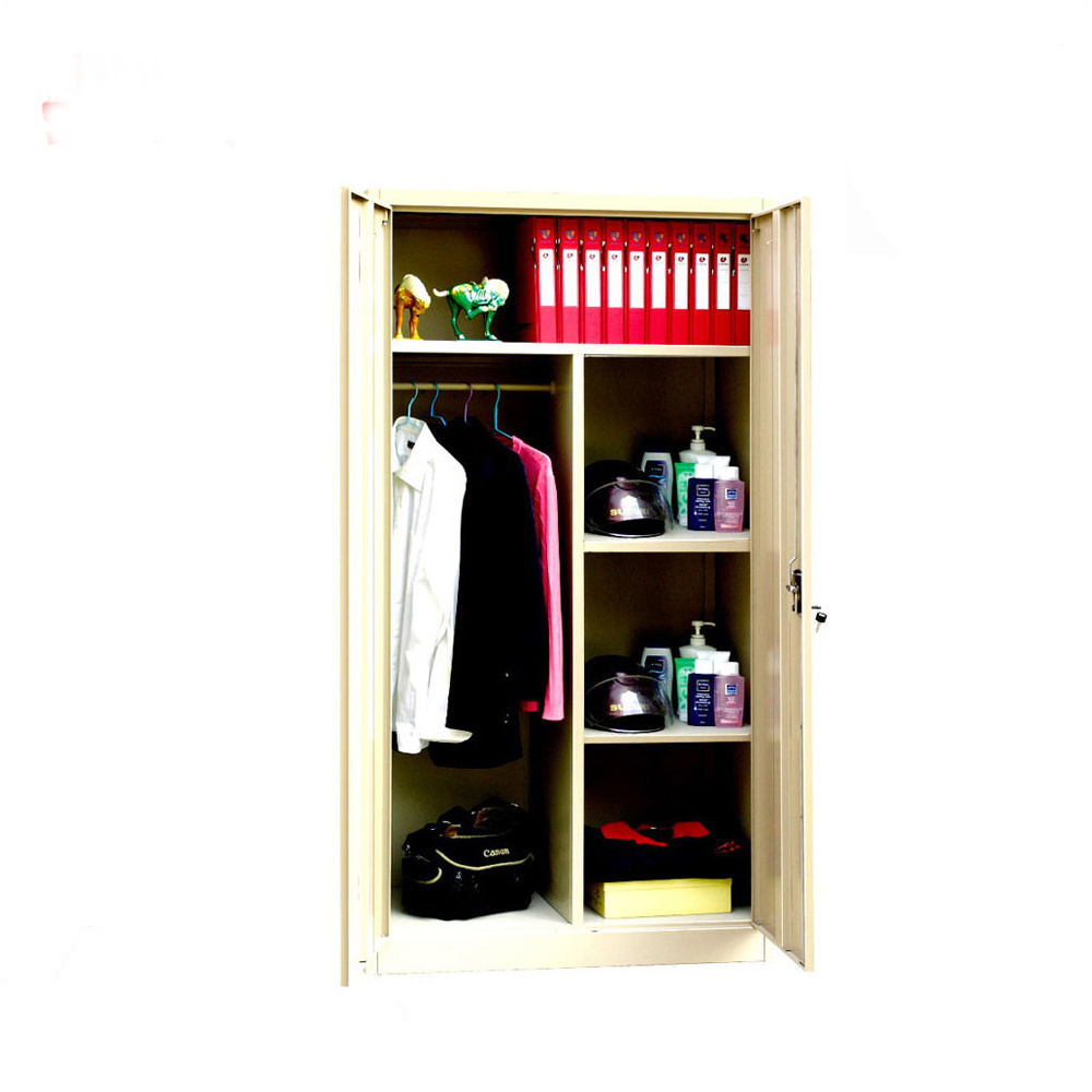 Hot Sale Steel Clothes Wardrobe Modern Dressing Cupboard Metal Closet