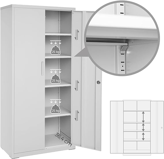 Metal cabinet storage 2 door file cabinet with swing door 2 door steel filing cabinet office furniture cupboard