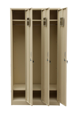 Hot Sale Locker 3 Door School Office Furniture Modern Steel Multi-functional Wardrobe