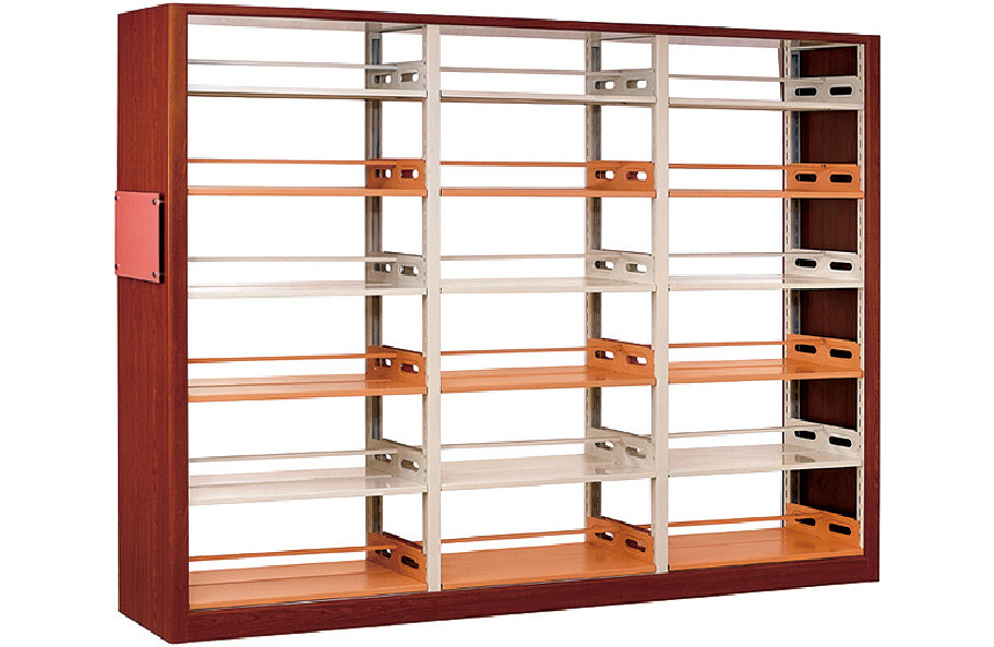 CAS-064 Furniture Library 6 Layer Book Shelf Used Library Shelving for Sale