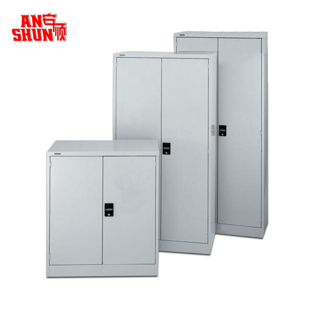 Metal cabinet storage 2 door file cabinet with swing door 2 door steel filing cabinet office furniture cupboard