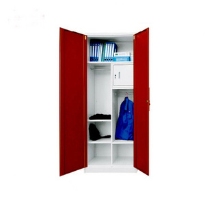 Multi-functional Steel Dressing Cupboard Modern Metal Wardrobe Home/Office File/Clothes Locker