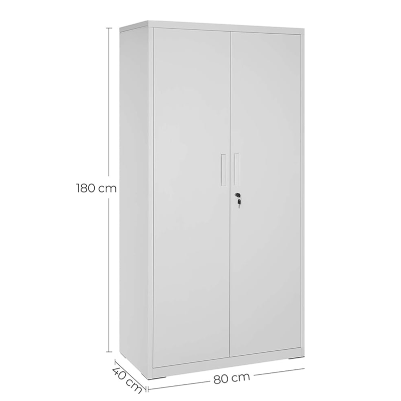 Metal cabinet storage 2 door file cabinet with swing door 2 door steel filing cabinet office furniture cupboard