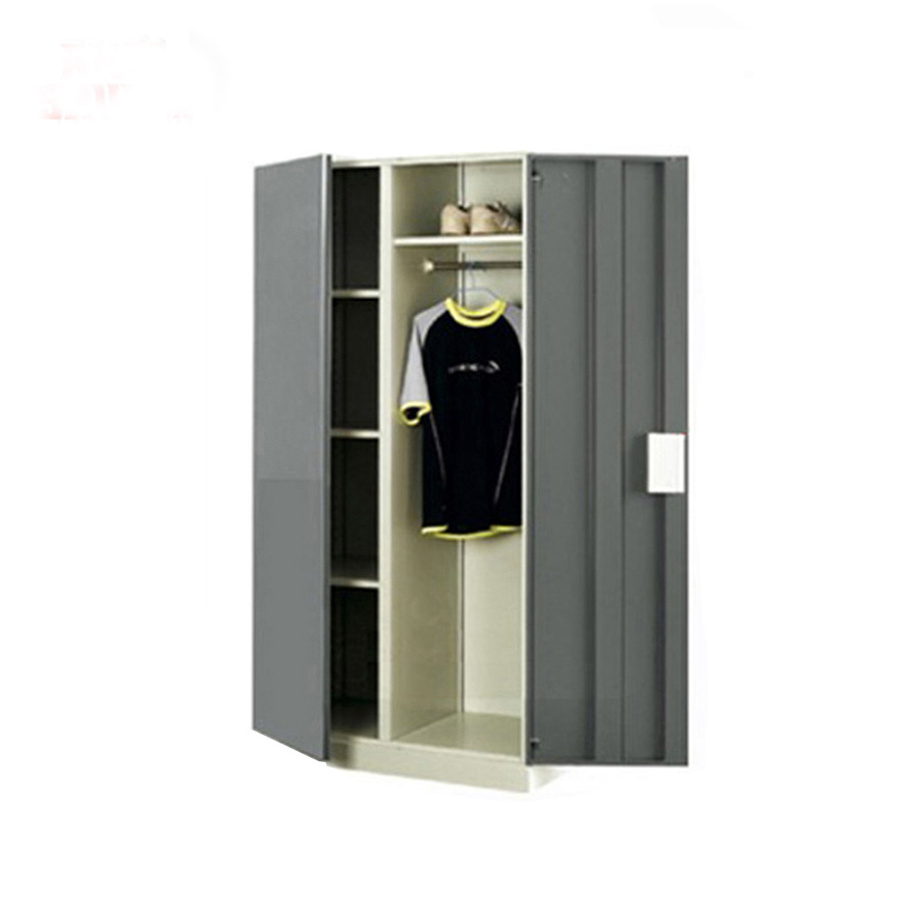 Multi-functional Steel Dressing Cupboard Modern Metal Wardrobe Home/Office File/Clothes Locker