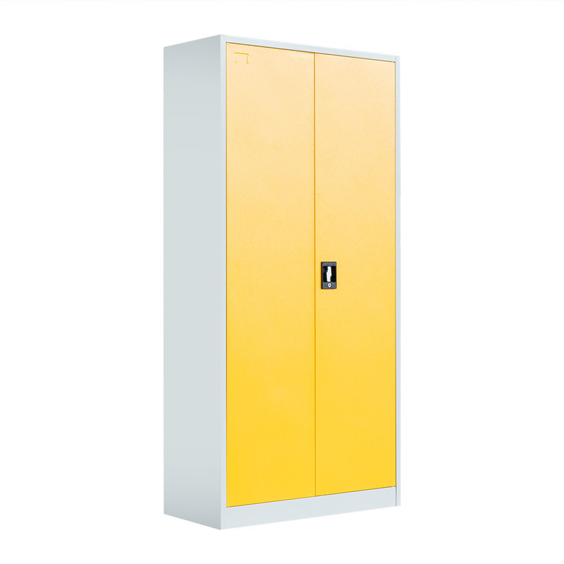 Hot Sale 2 Doors Office Storage Cabinet Customized Steel Cupboard Metal Filing Cabinet With Lock Document Cabinet