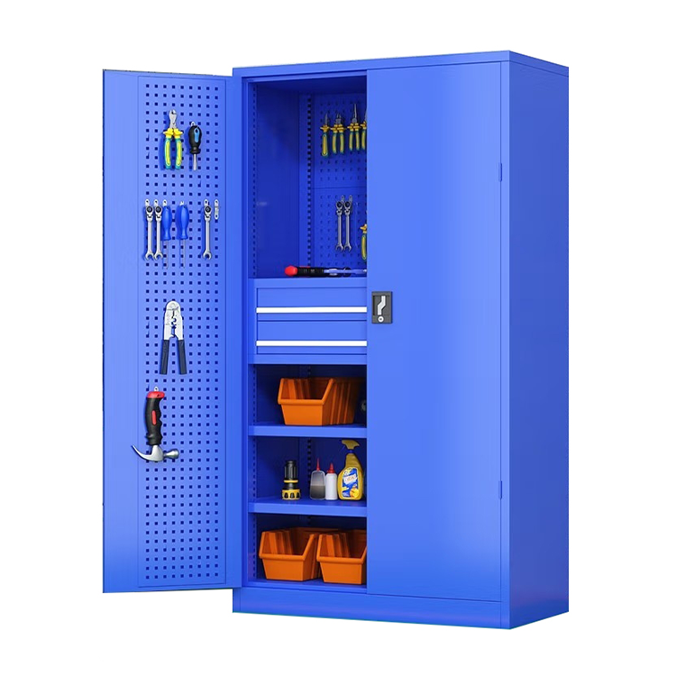 Industrial Metal Heavy Duty Workshop Garage Tool Storage Cabinet