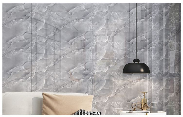 Wall Decor 3d Marble Tile Self Adhesive Pvc Wall Sticker Peel And Stick Wall Tiles