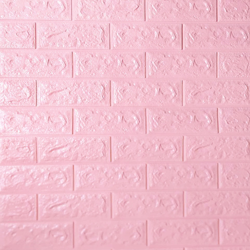 Best price home decor pe material self adhesive peel stick foam brick wall panels 3d wallpaper